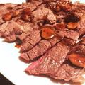 クック☆やーっ！'s cooksnap of when they made 人気牛肩ロースをヨーグルトで柔かステーキ.