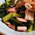 ｅｋ４'s cooksnap of when they made 茹でない！ノンオイルソテーの小松菜和え物.