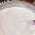 ☆あさ's cooksnap of when they made 水切りヨーグルトのホイップクリーム♪.