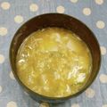 yama_miu's cooksnap of when they made ♡ぽかぽか♡豆腐入り中華コーンスープ.