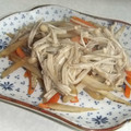きらり流れ星's cooksnap of when they made いつものきんぴら＋えのき茸.