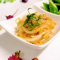 柚子♡⸝⸝⸝'s cooksnap of when they made もやしの梅大葉ポン酢和え。お弁当にも。.