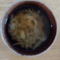 クックOYTSP1☆'s cooksnap of when they made ✿じゅんさいのお味噌汁✿.
