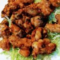★お結び☆'s cooksnap of when they made 漬け込みなし！お弁当にも◎ 鶏の梅唐揚げ.