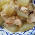 NEKOほっぺ's cooksnap of when they made 冬瓜と油揚げの白みそ煮.