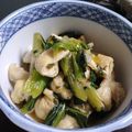 masaetsu's cooksnap of when they made レンジで簡単♥小松菜と油揚げの煮びたし.