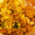 sakiko1985's cooksnap of when they made 娘が大好きなかぼちゃと卵のサラダ.