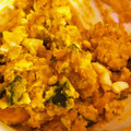 sakiko1985's cooksnap of when they made 娘が大好きなかぼちゃと卵のサラダ.
