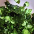 クックO18HGO☆'s cooksnap of when they made きゅうり・わかめ・かにかまの酢の物.