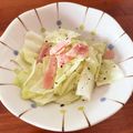 なーなちゃん's cooksnap of when they made キャベツとベーコンをレンジでチン♪.