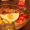 土日のコック's cooksnap of when they made 牛肉の冷しゃぶサラダうどん.