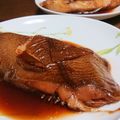 ももりん818's cooksnap of when they made カラスカレイの煮つけ(こってり甘め).