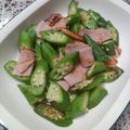 SUNMOONMOM's cooksnap of when they made オクラのベーコンガーリック☆お弁当にも♪.