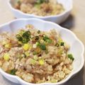 ともみん❤'s cooksnap of when they made 豚ミンチ・コーンの中華風炊き込みご飯♪.