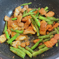 まさたかまま's cooksnap of when they made 豚バラといんげんの味噌ごま炒め.