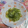 くネコまろす's cooksnap of when they made 簡単：レンジ５分：きゅうりのピクルス.