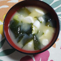 くネコまろす's cooksnap of when they made 【基本】豆腐とわかめとねぎのおみそ汁.