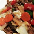 まぶたん's cooksnap of when they made 簡単パプリカとキャベツの野菜炒め.