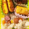 ひがががが's cooksnap of when they made 炒めて簡単♪ウインナーでピラフ☆★.