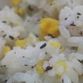 あゆたっくん's cooksnap of when they made ゆかりと黒ごまと炒り卵のおにぎり.