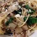 Heavenly☆'s cooksnap of when they made たっぷりレタスとベーコンのパスタ♪.