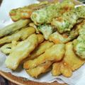 Coo1215's cooksnap of when they made かぼちゃの白だし天ぷら.
