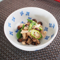 バカリャウ's cooksnap of when they made オクラとしめじとささみのゴマめんつゆ和え.