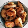 きもちだんごむら's cooksnap of when they made れんこんと里芋のピリ辛炒め.