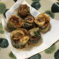 クックDI37P5☆'s cooksnap of when they made サクサク！さんまの梅シソ巻き揚げ♪.