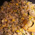 ♡みL1と♡'s cooksnap of when they made 絶対完食‼中学生チャーハン.