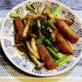 nana_tenjo's cooksnap of when they made 小松菜とさつまあげの炒め.