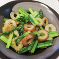 いたちゃん55's cooksnap of when they made 小松菜とちくわの香ばし炒め.