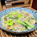 料理男子部's cooksnap of when they made 子供が喜ぶ鳥もも肉と青梗菜えのきの炒め物.