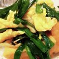 クッキングきよぴー☆'s cooksnap of when they made 厚揚げとニラのふんわり玉子炒め.