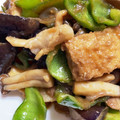 ぴあの姫's cooksnap of when they made 豚ばら肉巻き厚揚げと野菜★焼肉のたれ焼き.