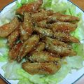 55才のおじさん's cooksnap of when they made 手羽中の甘辛たれ炒め.