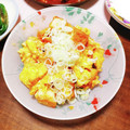 かわゆう1211's cooksnap of when they made 厚揚げとふわたまのケチャップ炒め.