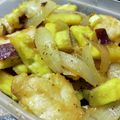 パンを愛する甘党's cooksnap of when they made 鶏肉とさつまいもの味噌マヨ炒め.
