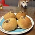 ppp729's cooksnap of when they made HBで簡単★全粒粉で作るあんぱん！.