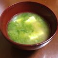 エセベジタリアン's cooksnap of when they made アオサの味噌汁.