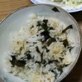 みぃくんのママ's cooksnap of when they made ふえすぎたわかめの炊き込みご飯.