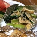 nagomi＊'s cooksnap of when they made ✿お弁当にも 小松菜とじゃこ炒め✿.