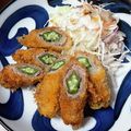 おぽチャン's cooksnap of when they made 節約おかず♪オクラの肉巻きフライ.