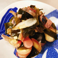 タシー's cooksnap of when they made ミョウガとワカメの酢の物.