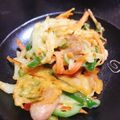 Rika☆Rin's cooksnap of when they made 落花生のかきあげ.