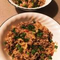 ame-ikuru's cooksnap of when they made 少ない材料でひき肉炒飯！.