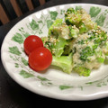 ♪Key♪'s cooksnap of when they made 菜花の明太とろろ和え.