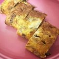 チェリチョコ's cooksnap of when they made モロヘイヤの卵焼き.