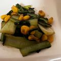 チェリチョコ's cooksnap of when they made 【お弁当】チンゲン菜とコーンの和風炒め.