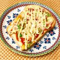なつき☆ミ's cooksnap of when they made ピザトースト.